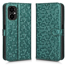 Leather Case Stands Flip Cover Holder C01X for Xiaomi Redmi Note 12R Pro 5G Green