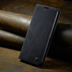 Leather Case Stands Flip Cover Holder C02S for Google Pixel 6 Pro 5G Black