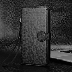 Leather Case Stands Flip Cover Holder C02X for Huawei Honor X9 5G Black