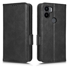 Leather Case Stands Flip Cover Holder C02X for Xiaomi Redmi A1 Plus Black