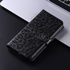 Leather Case Stands Flip Cover Holder C03X for Xiaomi Poco C55 Black