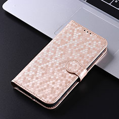 Leather Case Stands Flip Cover Holder C03X for Xiaomi Redmi 12C 4G Gold