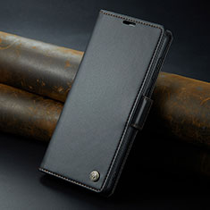 Leather Case Stands Flip Cover Holder C04S for Huawei Mate 60 Pro Black