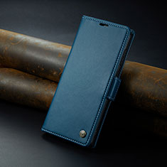 Leather Case Stands Flip Cover Holder C04S for Xiaomi Redmi K60 Ultra 5G Blue