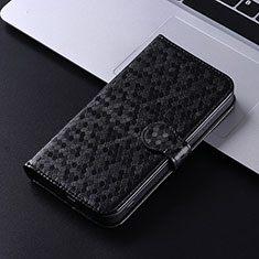 Leather Case Stands Flip Cover Holder C04X for Oppo Find N2 5G Black