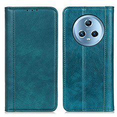 Leather Case Stands Flip Cover Holder D03Y for Huawei Honor Magic5 5G Green