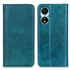 Leather Case Stands Flip Cover Holder D03Y for Huawei Honor X5 Plus Green