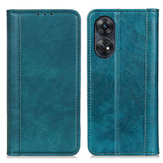 Leather Case Stands Flip Cover Holder D03Y for Oppo Reno8 T 4G Green