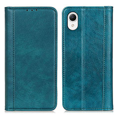 Leather Case Stands Flip Cover Holder D03Y for Samsung Galaxy A23s Green