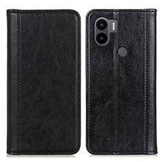 Leather Case Stands Flip Cover Holder D03Y for Xiaomi Redmi A1 Plus Black