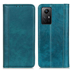 Leather Case Stands Flip Cover Holder D03Y for Xiaomi Redmi Note 12S Green