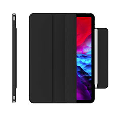 Leather Case Stands Flip Cover Holder for Apple iPad Pro 12.9 (2021) Black