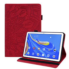 Leather Case Stands Flip Cover Holder for Huawei MatePad 10.8 Red