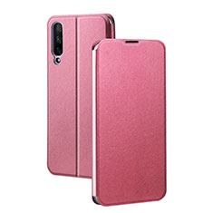 Leather Case Stands Flip Cover Holder for Huawei P Smart Pro (2019) Pink