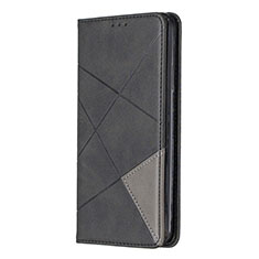 Leather Case Stands Flip Cover Holder for Nokia 5.3 Black