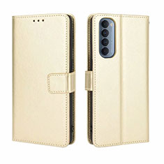 Leather Case Stands Flip Cover Holder for Oppo Reno4 Pro 4G Gold