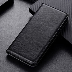 Leather Case Stands Flip Cover Holder for Realme 7 Black