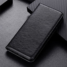 Leather Case Stands Flip Cover Holder for Realme Narzo 30 4G Black