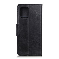 Leather Case Stands Flip Cover Holder for Samsung Galaxy M80S Black