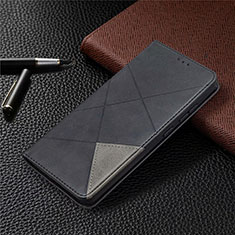 Leather Case Stands Flip Cover Holder for Samsung Galaxy S20 FE 4G Black