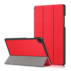 Leather Case Stands Flip Cover Holder for Samsung Galaxy Tab A7 4G 10.4 SM-T505 Red