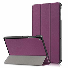 Leather Case Stands Flip Cover Holder for Samsung Galaxy Tab S5e Wi-Fi 10.5 SM-T720 Purple