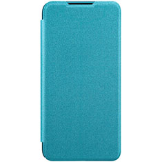 Leather Case Stands Flip Cover Holder for Xiaomi Mi A3 Sky Blue