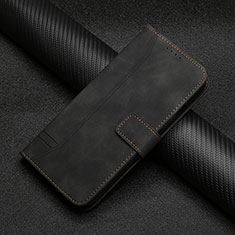 Leather Case Stands Flip Cover Holder H01X for Samsung Galaxy A73 5G Black