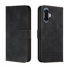 Leather Case Stands Flip Cover Holder H01X for Xiaomi Poco F3 GT 5G Black