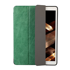 Leather Case Stands Flip Cover Holder H02 for Apple iPad 10.2 (2019) Green