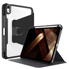 Leather Case Stands Flip Cover Holder H02 for Apple iPad 10.9 (2022) Black