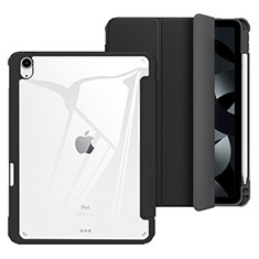 Leather Case Stands Flip Cover Holder H02 for Apple iPad Air 5 10.9 (2022) Black