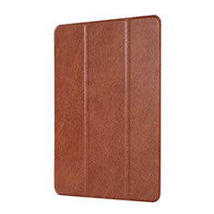 Leather Case Stands Flip Cover Holder H02 for Apple iPad Mini 6 Brown