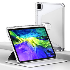 Leather Case Stands Flip Cover Holder H02 for Apple iPad Pro 11 (2022) White