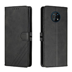 Leather Case Stands Flip Cover Holder H02X for Nokia G50 5G Black