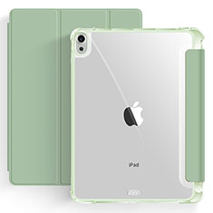 Leather Case Stands Flip Cover Holder H03 for Apple iPad Air 5 10.9 (2022) Green