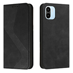 Leather Case Stands Flip Cover Holder H03X for Xiaomi Redmi A2 Plus Black