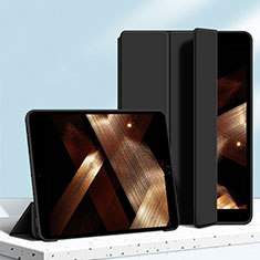 Leather Case Stands Flip Cover Holder H04 for Apple iPad 10.2 (2019) Black