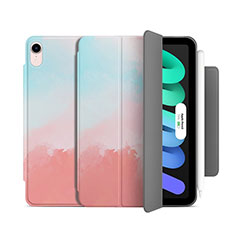 Leather Case Stands Flip Cover Holder H06 for Apple iPad Mini 6 Mixed