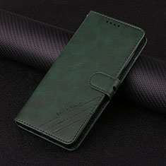 Leather Case Stands Flip Cover Holder H08X for Google Pixel 6 5G Green