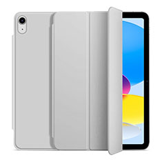 Leather Case Stands Flip Cover Holder H10 for Apple iPad 10.9 (2022) White