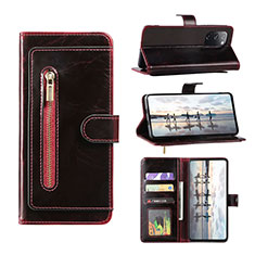 Leather Case Stands Flip Cover Holder JDK for Samsung Galaxy S20 FE 4G Red