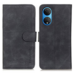 Leather Case Stands Flip Cover Holder K03Z for Huawei Honor X7 Black