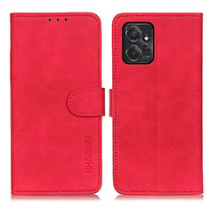 Leather Case Stands Flip Cover Holder K03Z for Motorola Moto G Power 5G (2023) Red