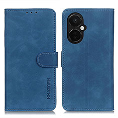 Leather Case Stands Flip Cover Holder K03Z for Oppo K11x 5G Blue