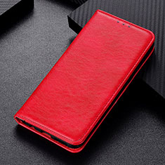Leather Case Stands Flip Cover Holder K03Z for Samsung Galaxy A23s Red