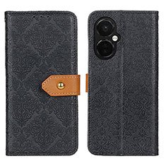 Leather Case Stands Flip Cover Holder K05Z for OnePlus Nord N30 5G Black