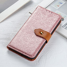Leather Case Stands Flip Cover Holder K05Z for Samsung Galaxy A23e 5G Pink