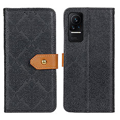 Leather Case Stands Flip Cover Holder K05Z for Xiaomi Civi 1S 5G Black