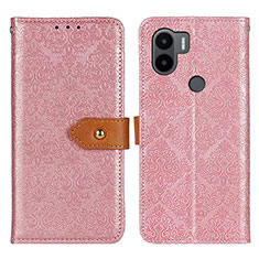 Leather Case Stands Flip Cover Holder K05Z for Xiaomi Redmi A1 Plus Pink